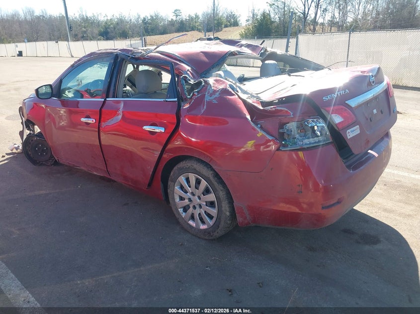 Vin: 3n1ab7ap8dl785379, lot: 44868024, nissan sentra s 20133