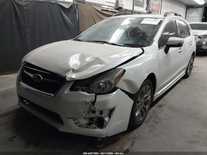 2015 Subaru Impreza 2.0I Sport Premium