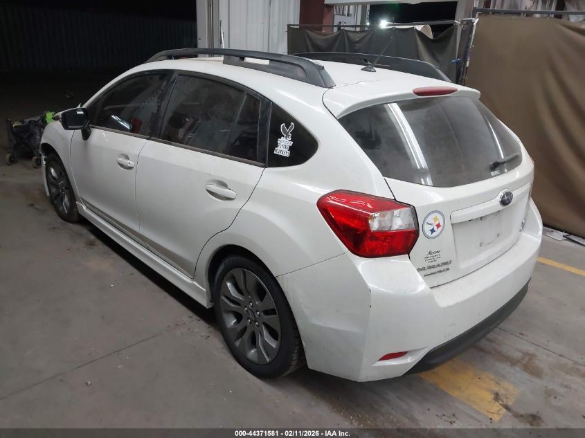 2015 Subaru Impreza 2.0I Sport Premium