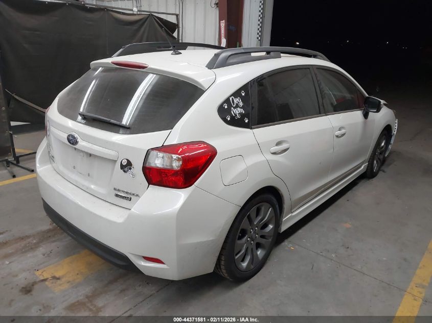 2015 Subaru Impreza 2.0I Sport Premium