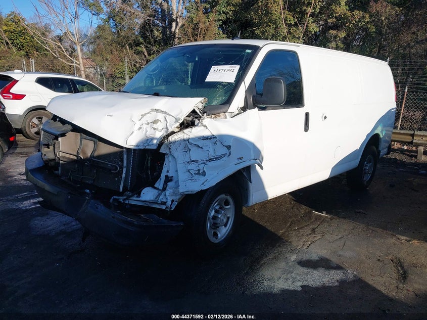 Vin: 1gcwgfcf9f1233628, lot: 44868079, chevrolet express 2500 work van 20152