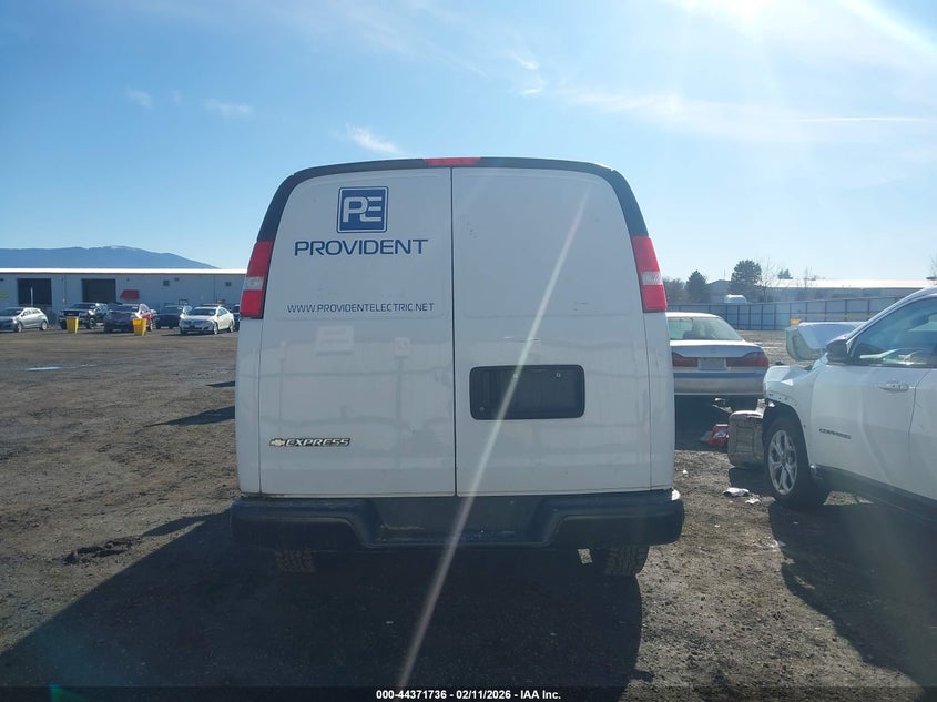 2021 Chevrolet Express Cargo Rwd 2500 Extended Wheelbase Wt VIN: 1GCWGBF10M1205531 Lot: 44371736