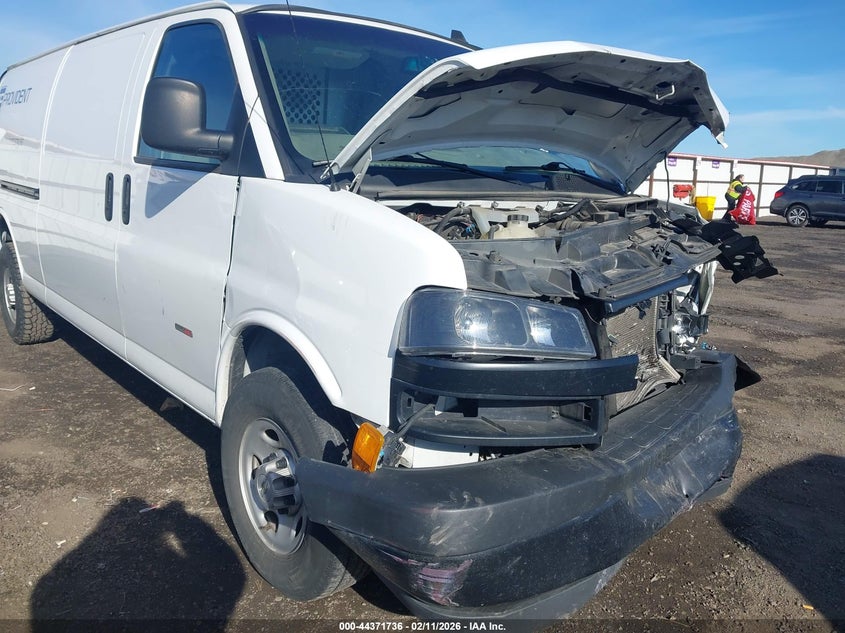 2021 Chevrolet Express Cargo Rwd 2500 Extended Wheelbase Wt VIN: 1GCWGBF10M1205531 Lot: 44371736