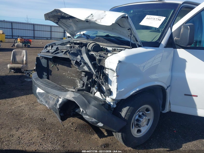 2021 Chevrolet Express Cargo Rwd 2500 Extended Wheelbase Wt VIN: 1GCWGBF10M1205531 Lot: 44371736