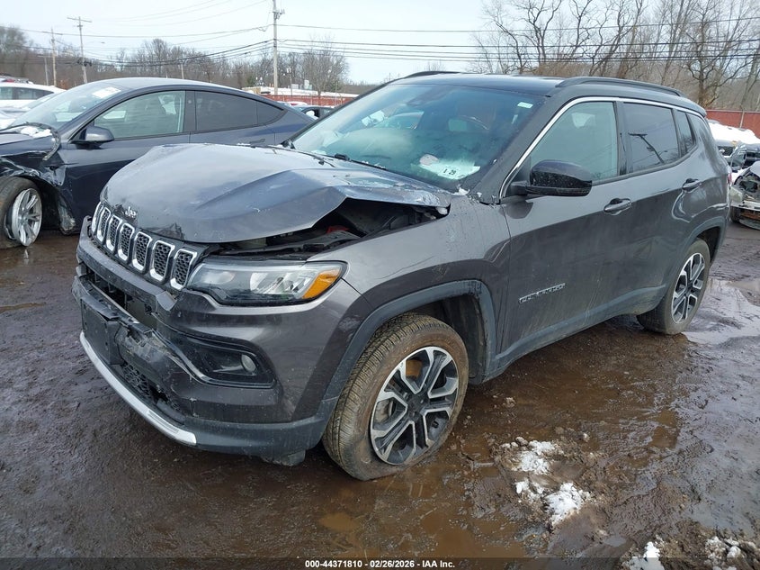 2024 Jeep Compass 2.0 Limited 4X4 grey Lot 111044371810 Vin 3C4NJDCN0RT583347