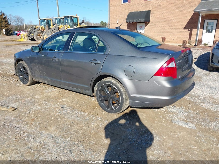 Vin: 3fahp0ha6cr244371, lot: 44868357, ford fusion se 20123