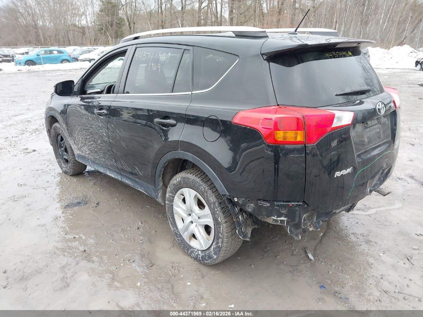 2015 Toyota Rav4 Le