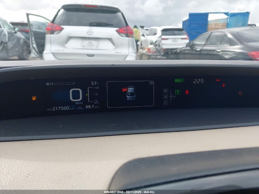 2016 Toyota Prius Two VIN: JTDKBRFU1G3508519 Lot: 44372044