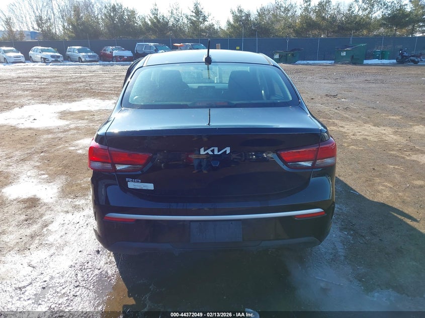 2023 Kia Rio Lx VIN: 3KPA24AD8PE613783 Lot: 44372049