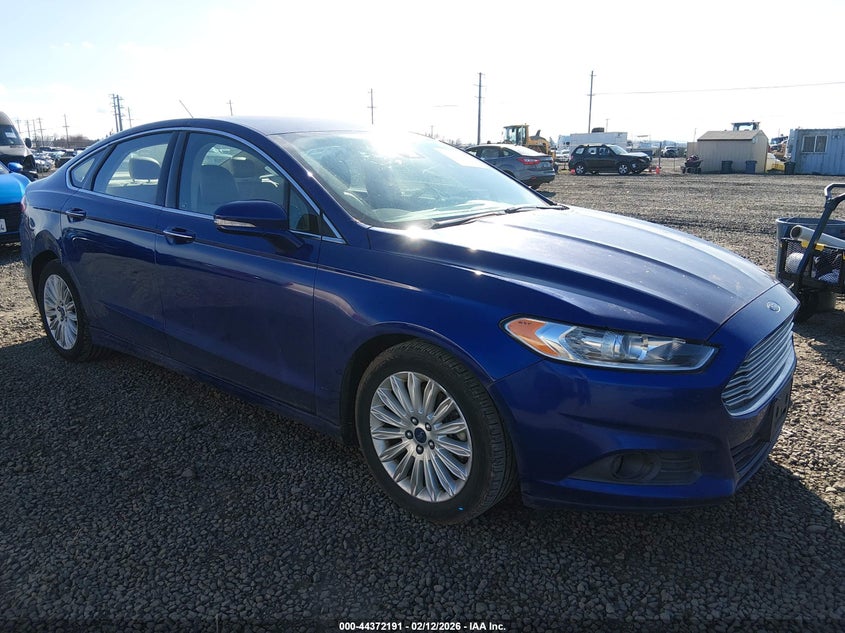 2016 Ford Fusion Energi Se Luxury