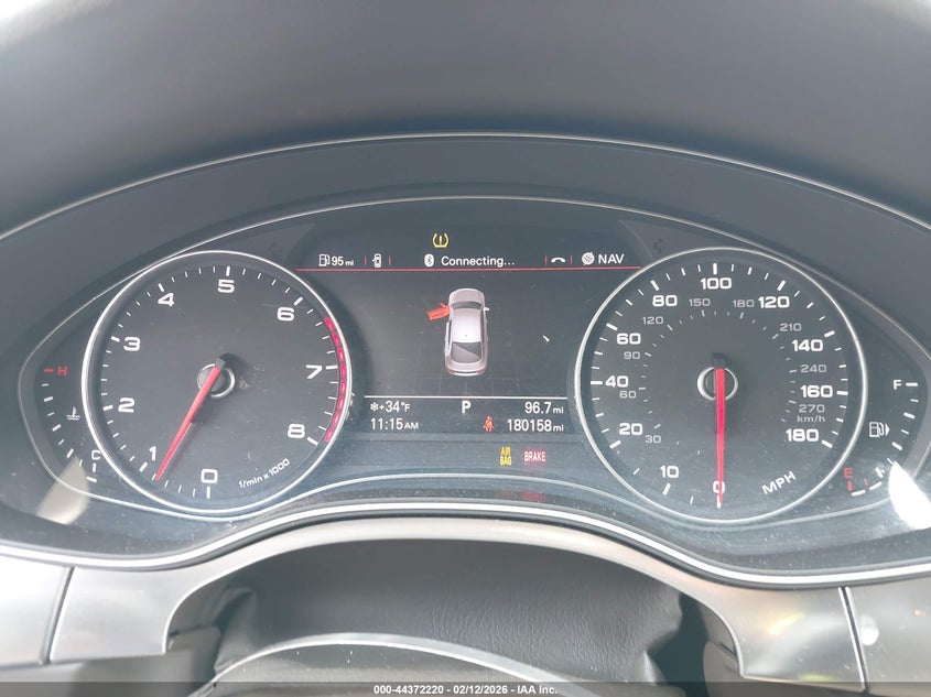 2012 Audi A7 Premium VIN: WAUSGAFC9CN025737 Lot: 44372220