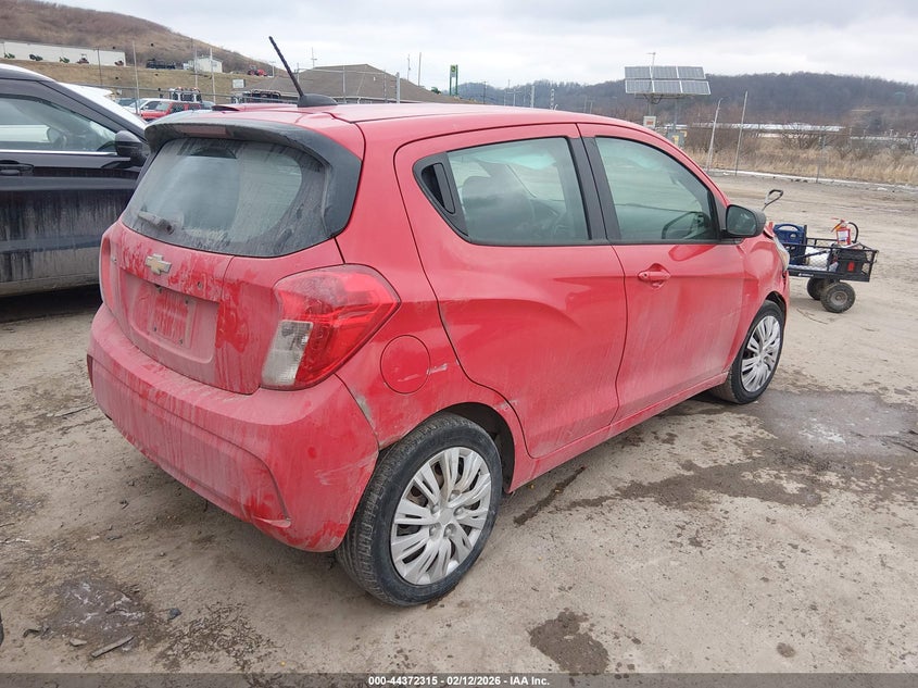 2017 CHEVROLET SPARK HATCHBACK 1.4L I-4 DOHC, VVT, 98HP