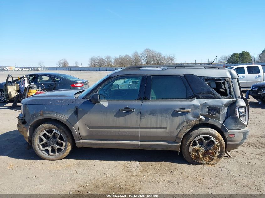 2021 Ford Bronco Sport Big Bend VIN: 3FMCR9B60MRA79633 Lot: 44372321
