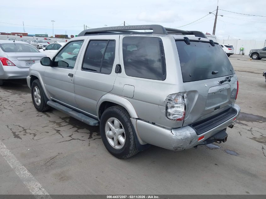 2002 Nissan Pathfinder Se