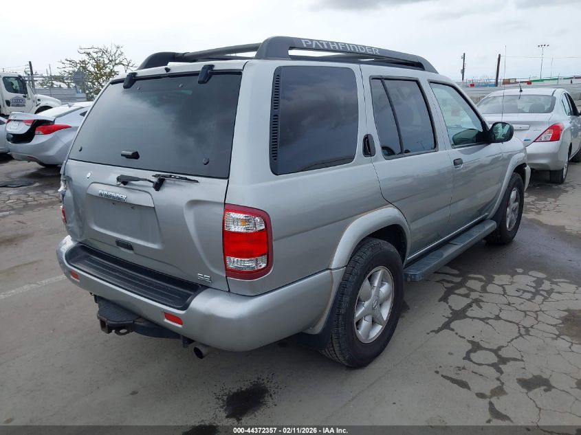 2002 Nissan Pathfinder Se