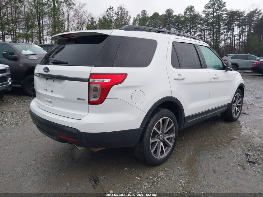 Vin: 1fm5k8d84fgb56844, lot: 44868845, ford explorer xlt 20154