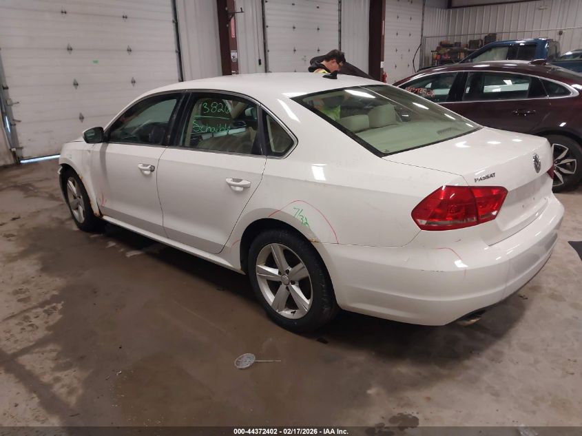 2013 Volkswagen Passat 2.5L Se