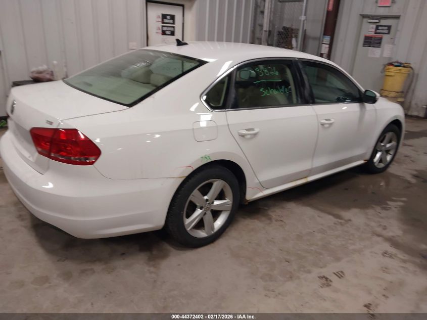 2013 Volkswagen Passat 2.5L Se