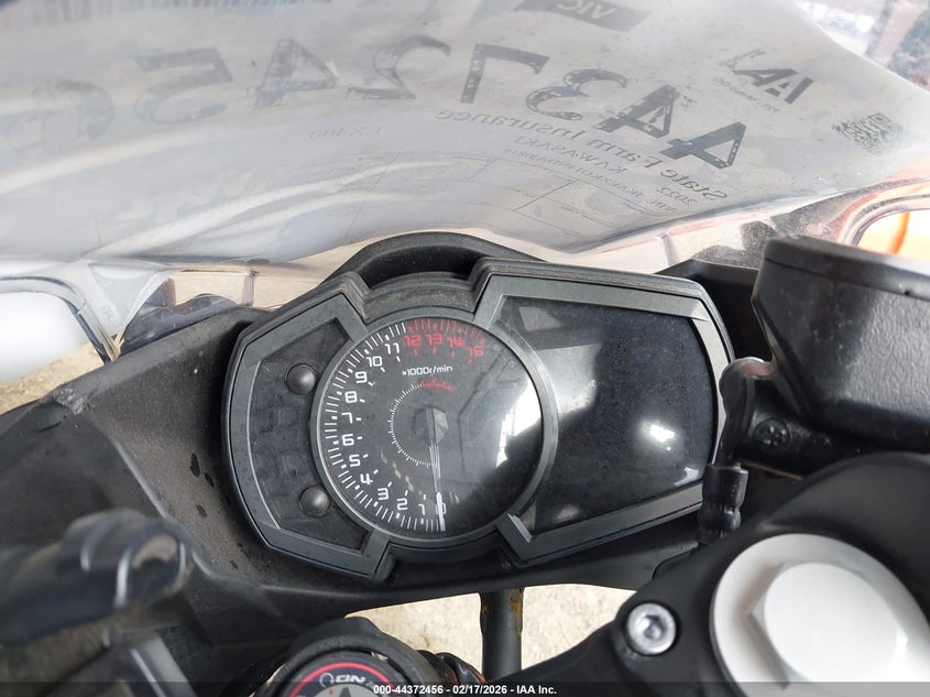 2022 Kawasaki Ex400 VIN: JKAEXKG14NDAJ0815 Lot: 44372456