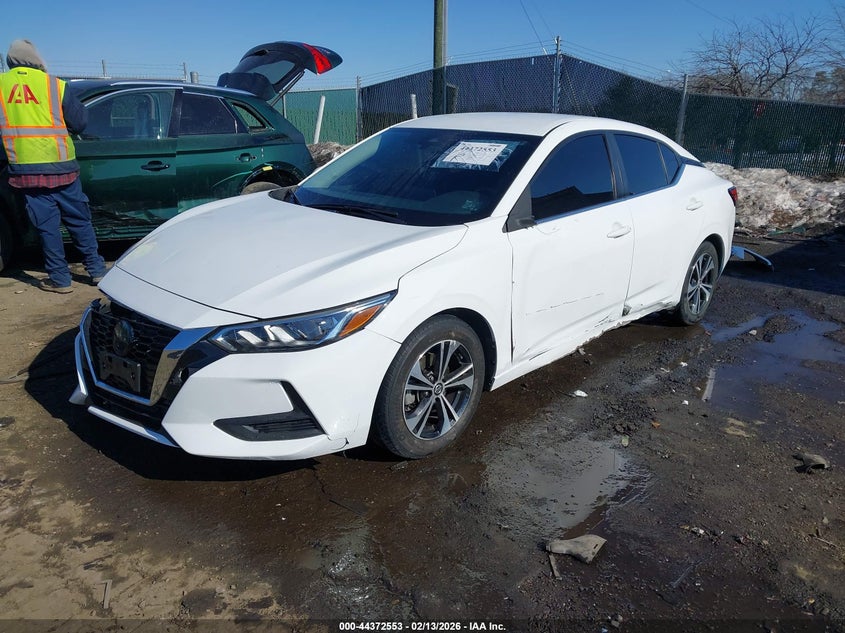 2022 Nissan Sentra Sv Xtronic Cvt