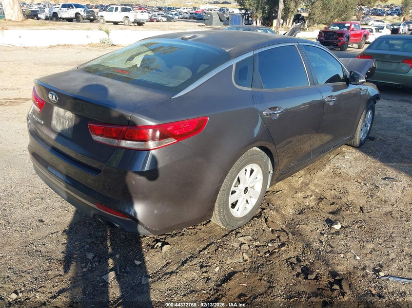 Vin: knagt4l31g5107751, lot: 44869255, kia optima lx 20164