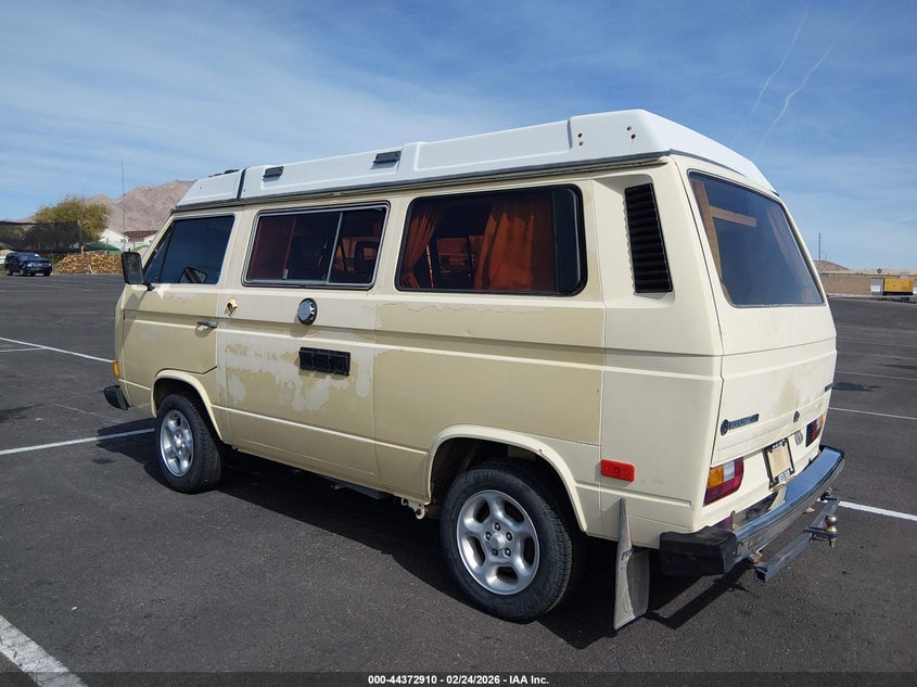 1984 Volkswagen Vanagon Campmobile