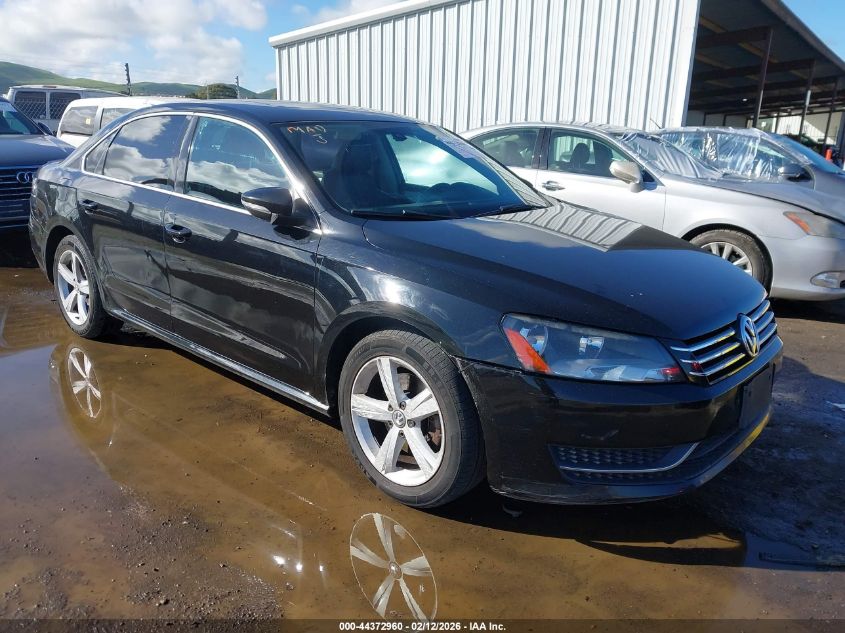 2012 Volkswagen Passat 2.5L Se