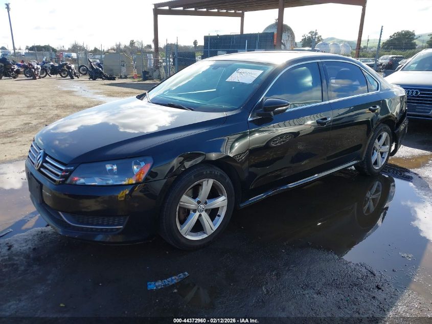 2012 Volkswagen Passat 2.5L Se