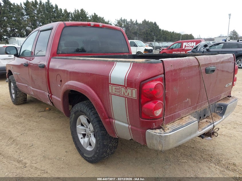 2007 Dodge Ram 1500 Slt/Trx4 Off Road/Sport