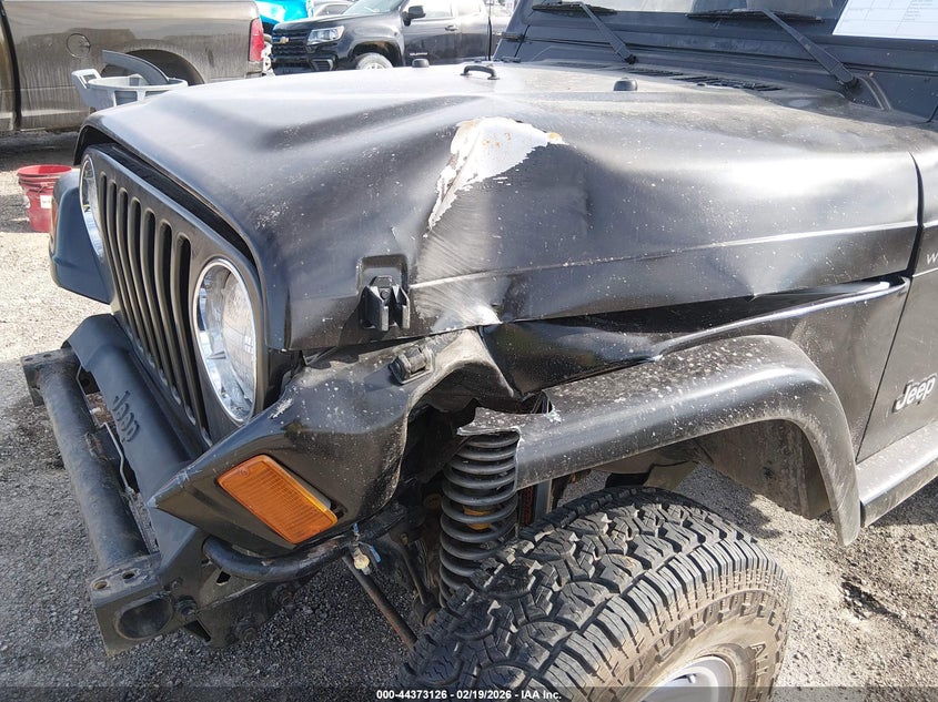 1997 Jeep Wrangler Se VIN: 1J4FY29P1VP427713 Lot: 44373126