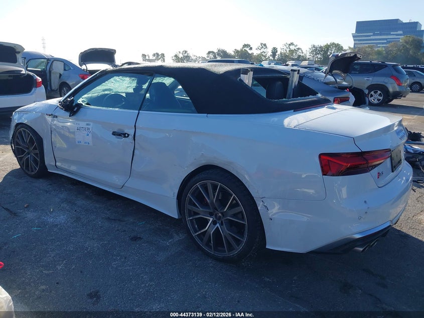Vin: wauw4gf54pn005884, lot: 44869626, audi s5 cabriolet premium plus 20233