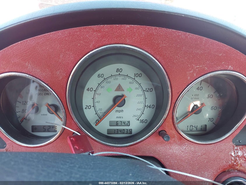 1998 Mercedes-Benz Slk 230 VIN: WDBKK47F1WF006740 Lot: 44373394