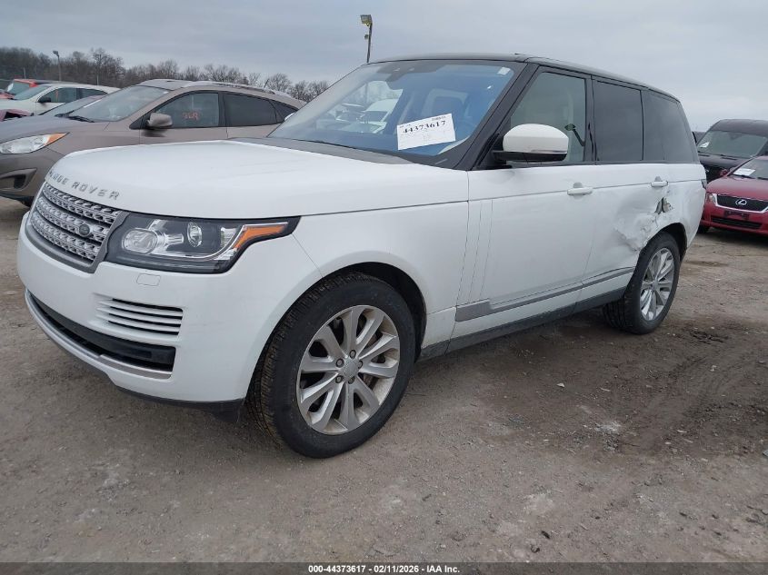 2017 Land Rover Range Rover 3.0L V6 Supercharged Hse