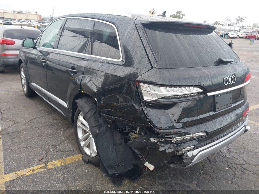 Vin: wa1acbf75sd002327, lot: 44870340, audi q7 premium 45 tfsi quattro tiptronic 20253