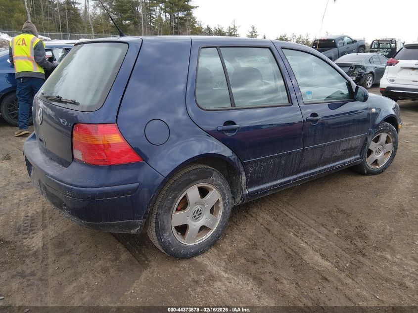 2002 Volkswagen Golf Gls 2.0L