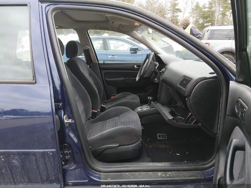 2002 Volkswagen Golf Gls 2.0L