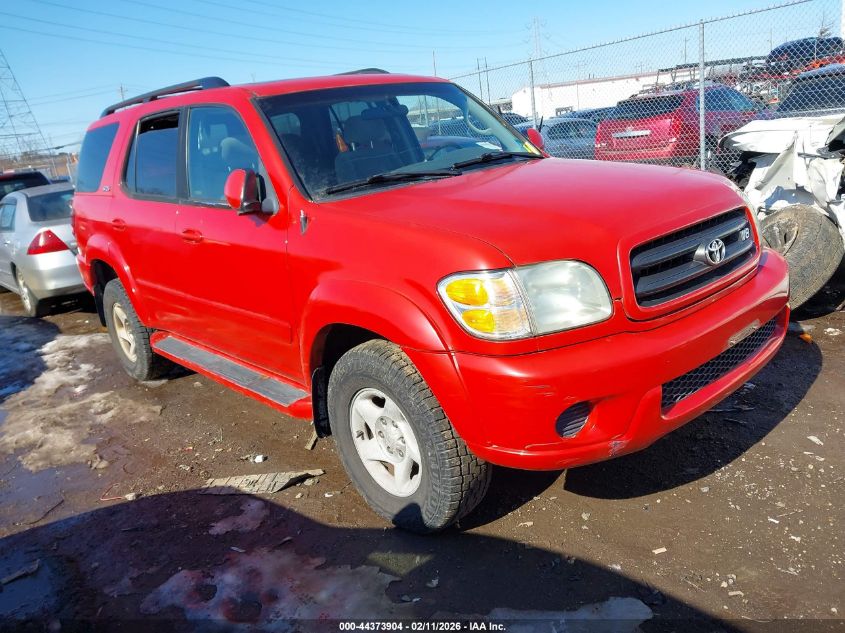 2001 Toyota Sequoia Sr5 V8