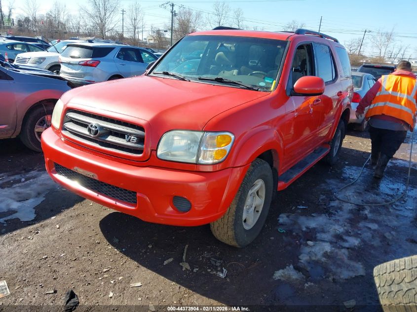 2001 Toyota Sequoia Sr5 V8