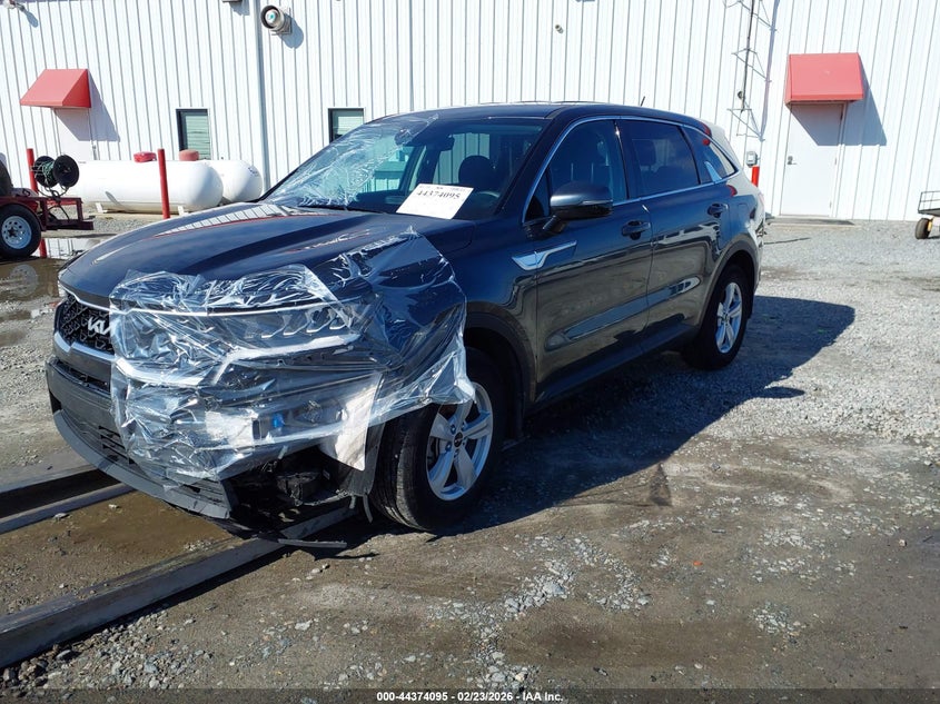 Vin: 5xyrg4lc1ng155853, lot: 44870582, kia sorento lx 20222