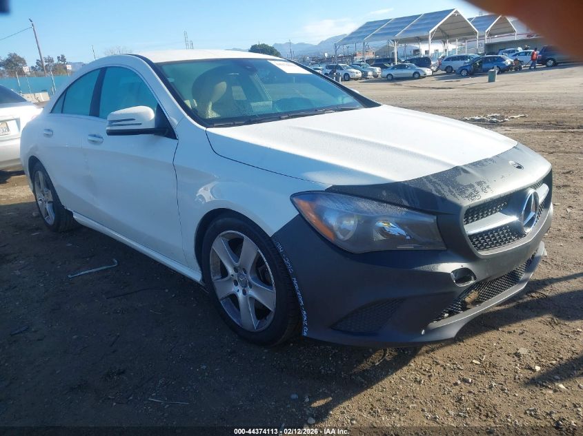 2016 Mercedes-Benz Cla 250
