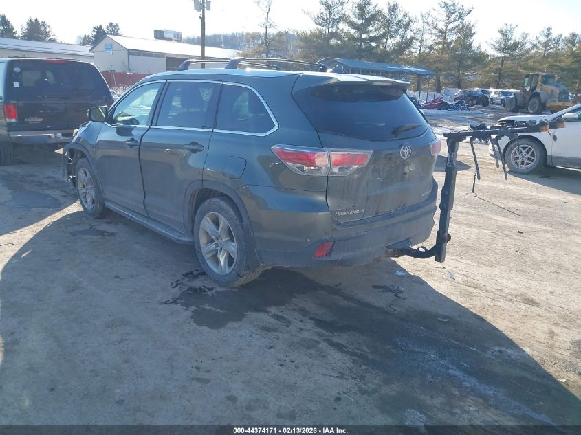 2014 Toyota Highlander Limited V6