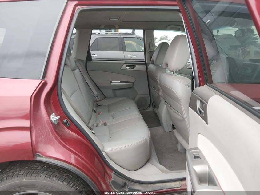 2010 Subaru Forester 2.5 2.5x Limited Red Lot 111044374244 Vin JF2SH6DC9AH735475