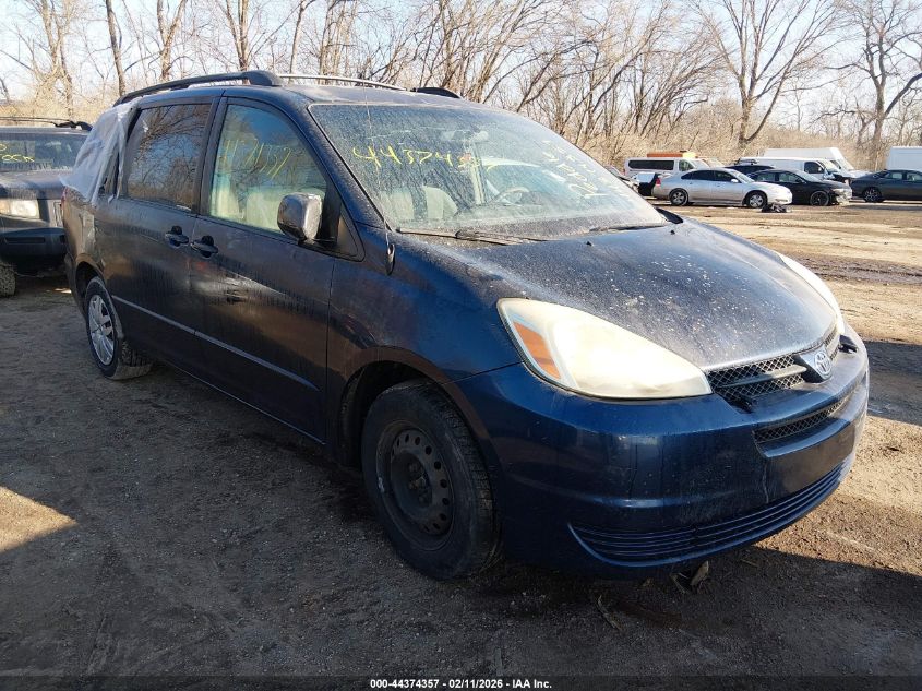 2005 Toyota Sienna Le