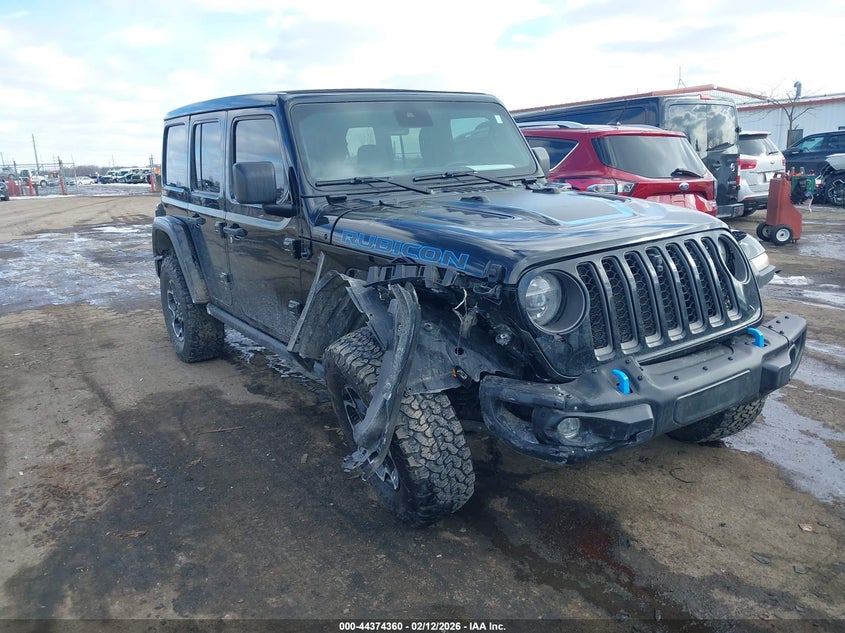 2021 Jeep Wrangler 4Xe Unlimited Rubicon 4X4