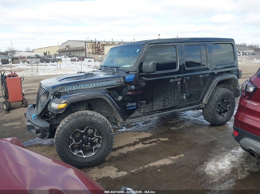 2021 Jeep Wrangler 4Xe Unlimited Rubicon 4X4