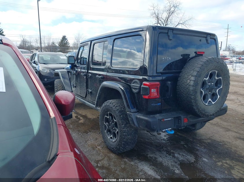 2021 Jeep Wrangler 4Xe Unlimited Rubicon 4X4