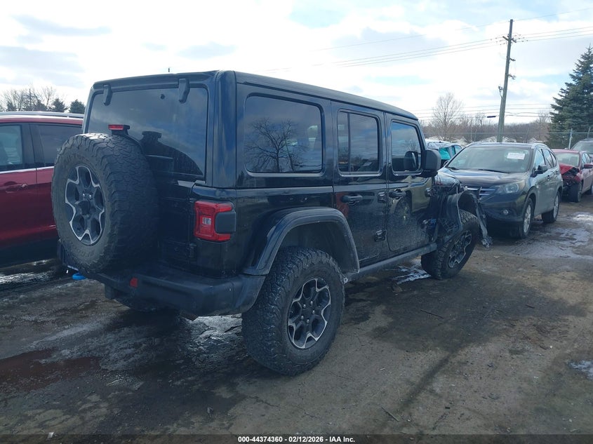 2021 Jeep Wrangler 4Xe Unlimited Rubicon 4X4