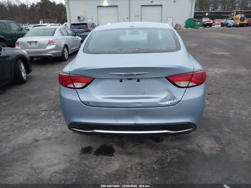 2015 Chrysler 200 Limited VIN: 1C3CCCABXFN658429 Lot: 44374493