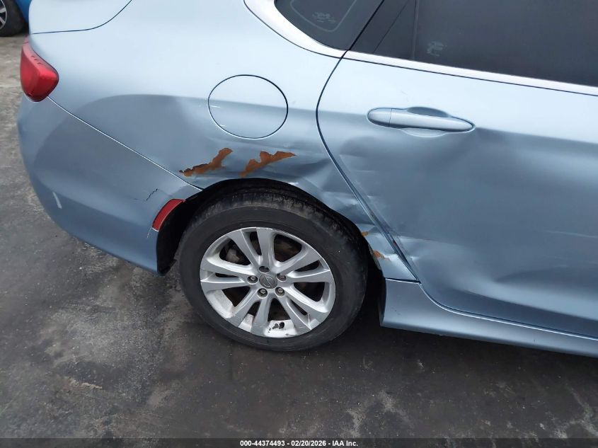 2015 Chrysler 200 Limited VIN: 1C3CCCABXFN658429 Lot: 44374493