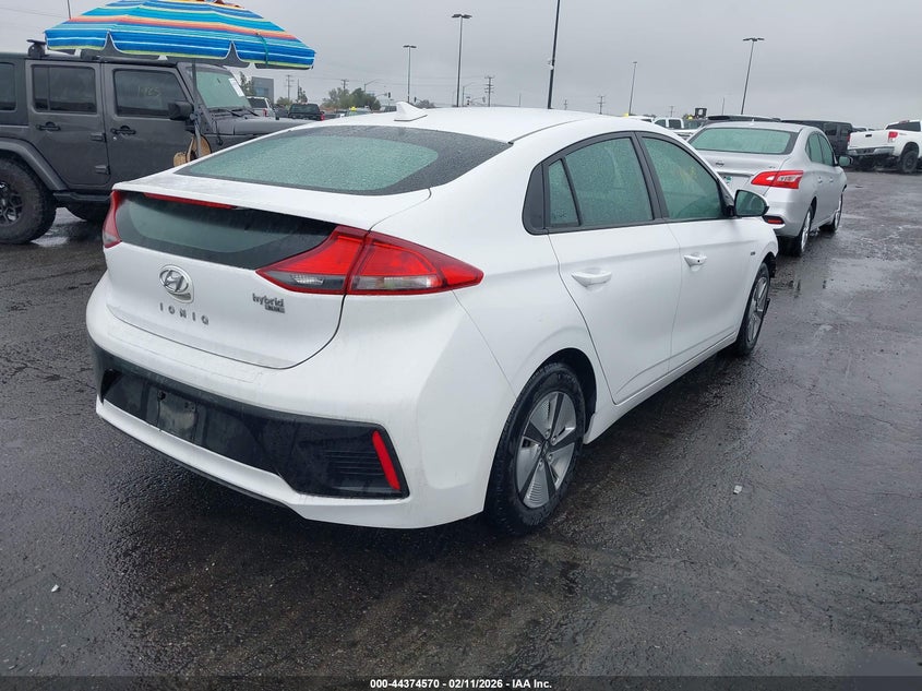 2019 Hyundai Ioniq Hybrid Blue